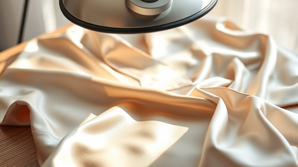 yes you can heat press satin robes