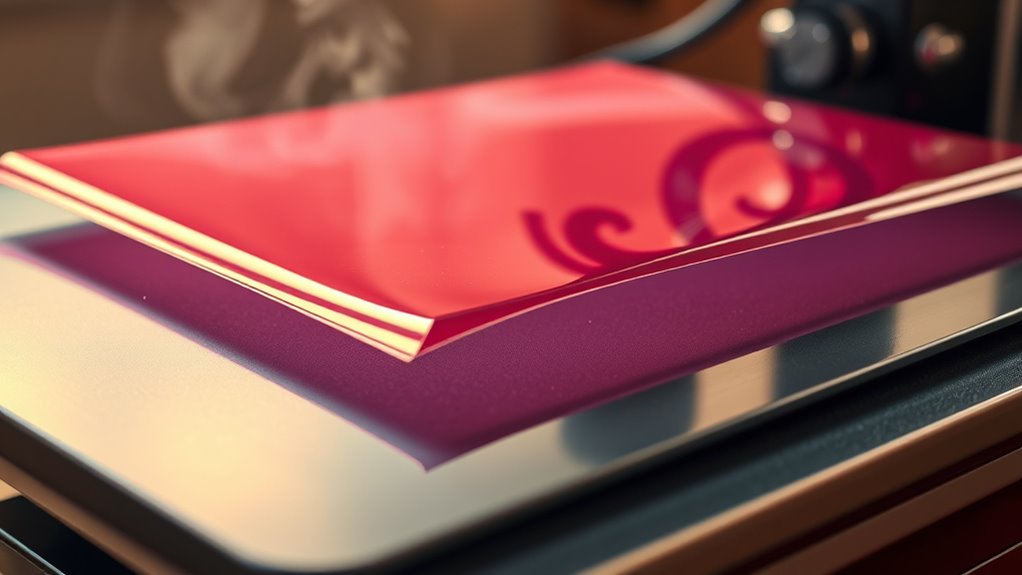 yes you can heat press vinyl